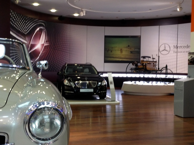 Inside Mercedes-Benz World