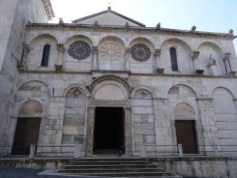 Benevento Cathedral, rebuilt and modern, but first consecrated in 780