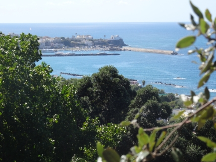 Sea views at La Mortella